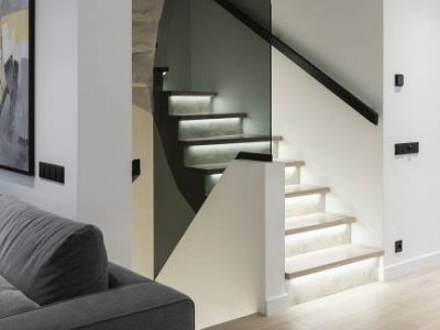 Let there be light: Extra White engineered oak floors