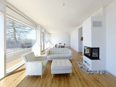 Natural Oak floors in character grade