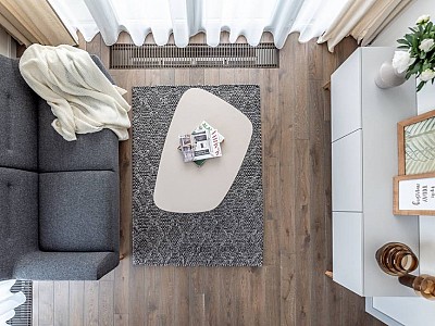 Graphite oak wood flooring