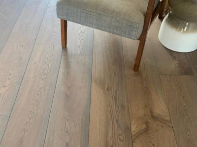 Graphite oak wood floors in London