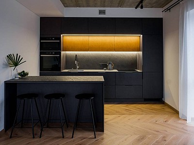 Chevron 45: engineered wood floors in Pear colour