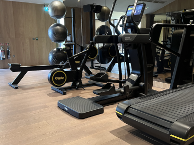 Wall cladding and door cladding in Naturale colour for gym and welness centre at Lakes by YOO, Cotswolds
