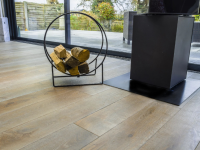Engineered oak floors in London, colour Waterfall