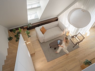 In harmony with nature - oak floors in Naturale colour