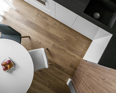 Natural Oak floors, interior by Arkkitehti