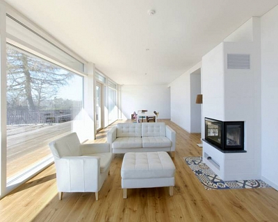 Natural Oak floors in character grade