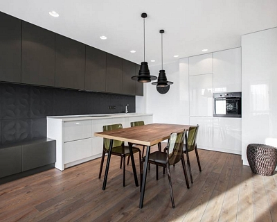 Engineered wood floors for kitchen, Antique colour