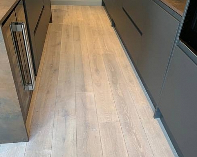 Engineered wood floors in Ocean Breeze colour
