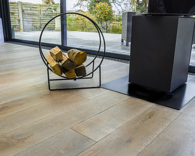 Engineered oak floors in London, colour Waterfall