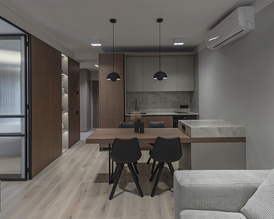 Engineered wood floors in Ivory colour, Original grade