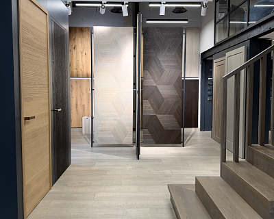 Ecohardwood London showroom interior: timeless value and beauty of oak