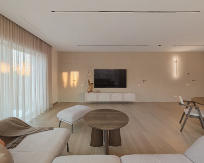 Engineered wood floors in Dunes colour, Prime grade