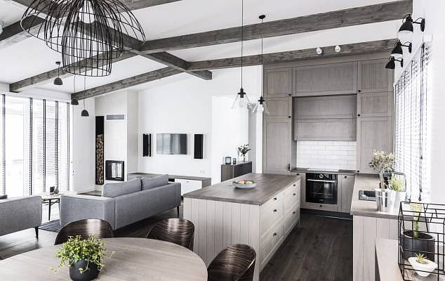 Bold & beautiful | Dark wood flooring interior ideas