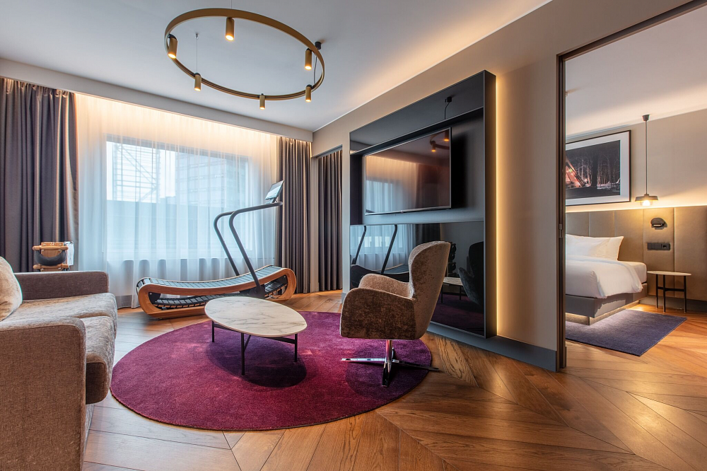 The artistry of Chevron wood flooring: Radisson Collection Hotel case study