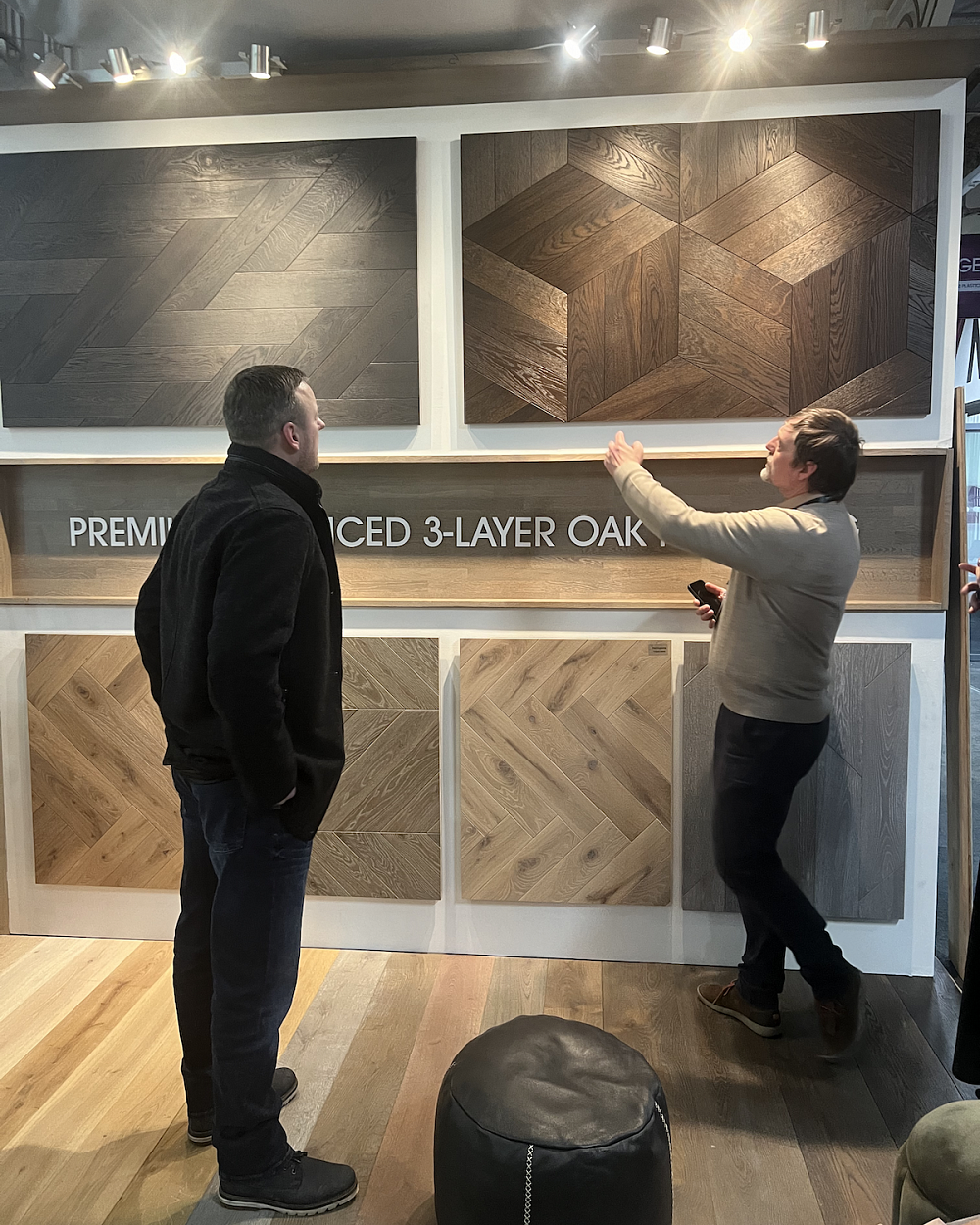 Ecohardwood's Sustainable Wood Flooring at the Surface Design Show 2024