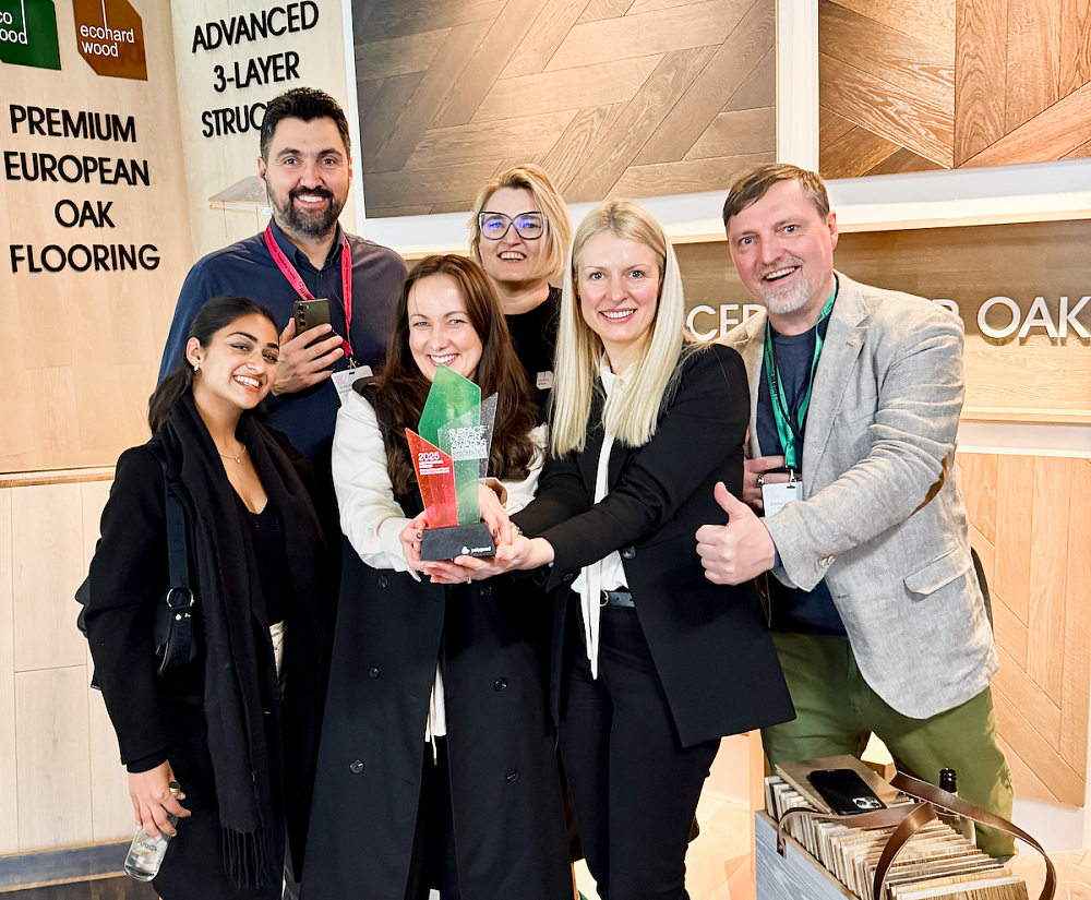 Ecohardwood at Surface Design Show 2025: Oak Floors for Sustainable and Healthy Interiors