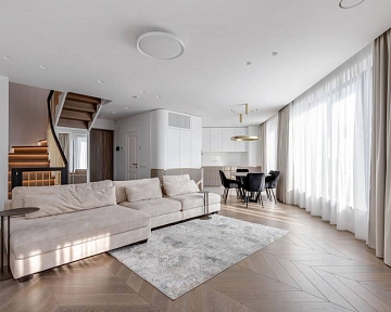 Waterfall colour oak floors, Chevron parquet
