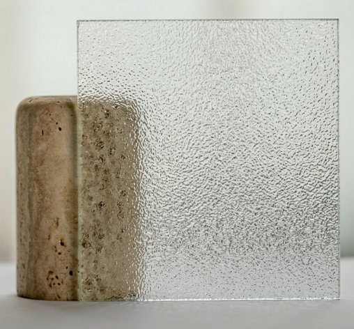 Patterned glass CREPI