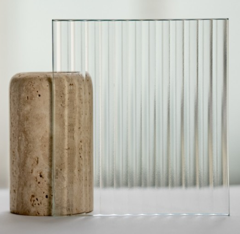 Patterned glass FLUTES